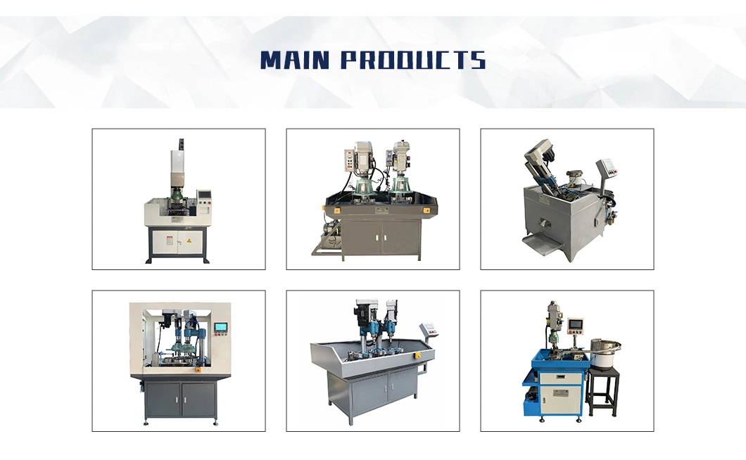 Non-Standard Machine Six-Station Rotary Table Drilling and Tapping Machine